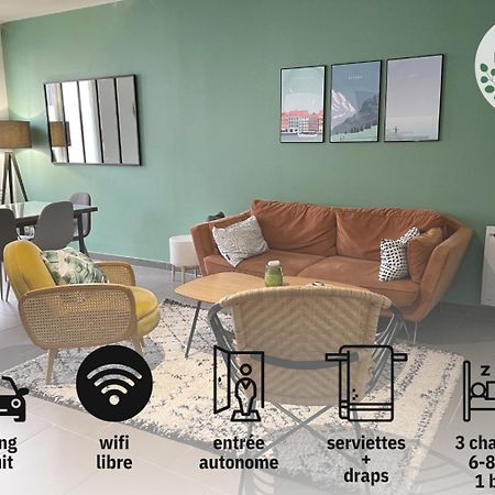Апартаменты Le Cocon Troyen - 6-8P - 2 Parking Gratuits Труа Экстерьер фото