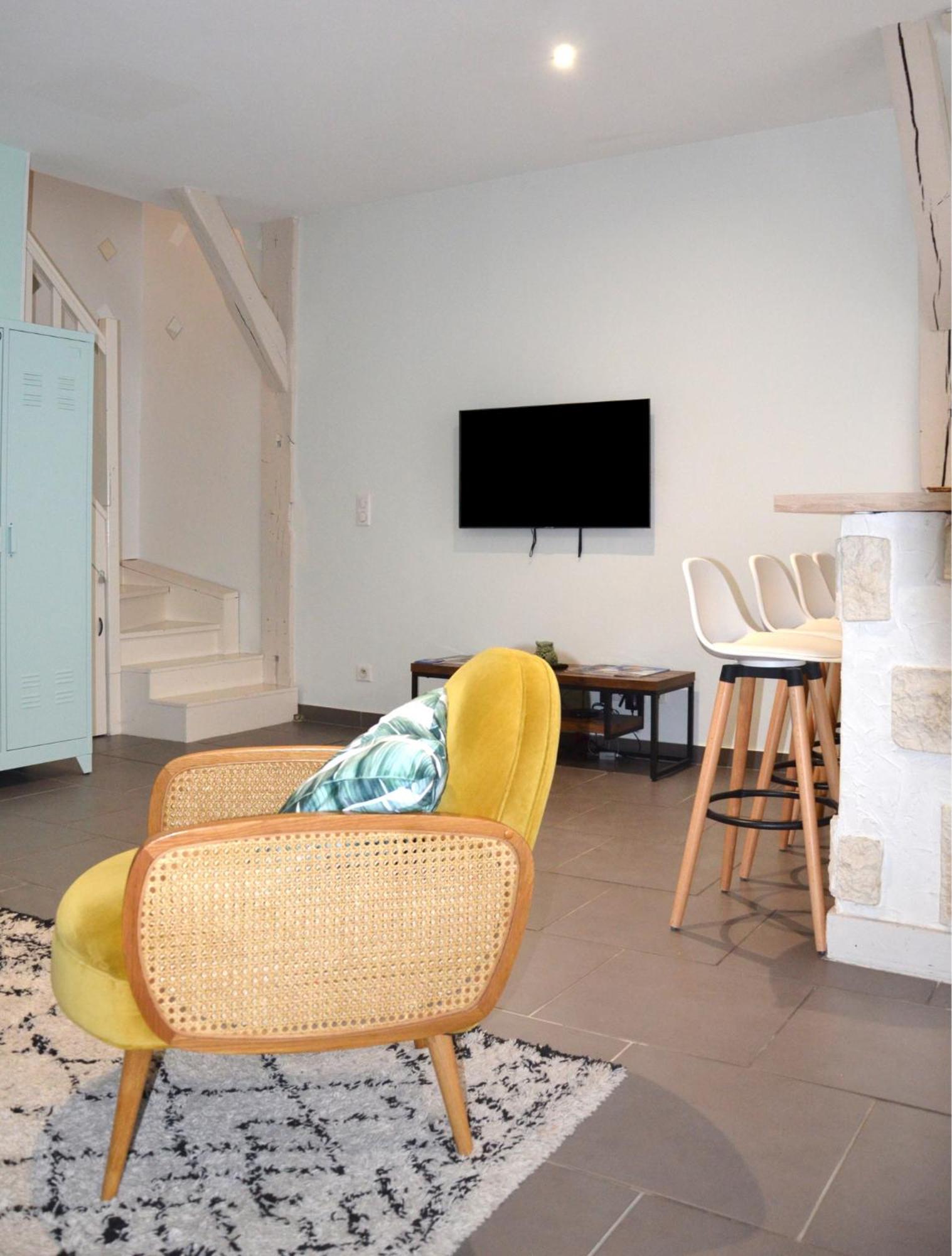 Апартаменты Le Cocon Troyen - 6-8P - 2 Parking Gratuits Труа Экстерьер фото